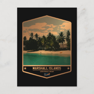 Marshallinseln Postkarte
