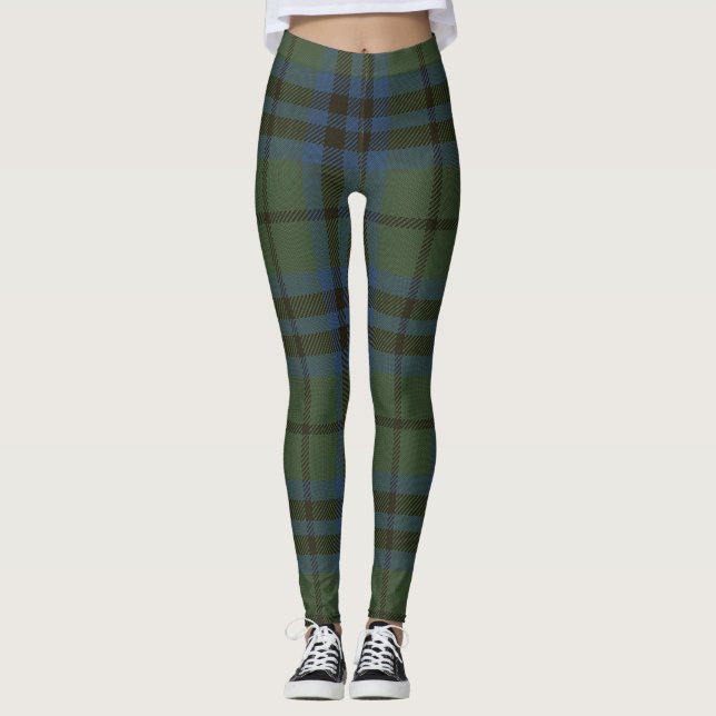 Marshalltartan-Clan kariert Leggings (Vorderseite)