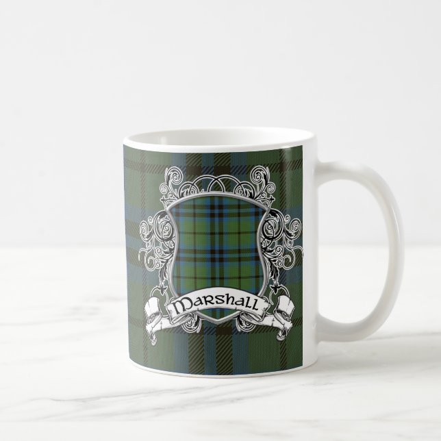 Marshalltartan-Schild Kaffeetasse (Rechts)
