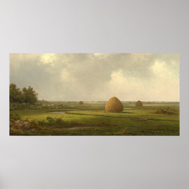 Marshfield - Martin Johnson Heade Fine Art Poster (Vorne)