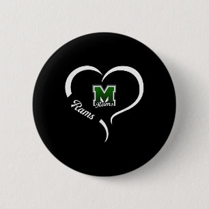 Marshfield Rams Logo Halbherz Slogan Hs Button