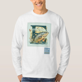 Marshian Men's Long Sleeve Lachs T - Shirt
