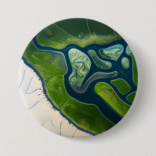 Marshland Elegance Button