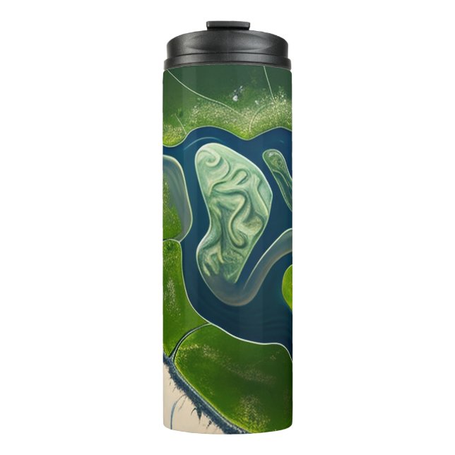 Marshland Elegance Thermosbecher (Vorderseite)