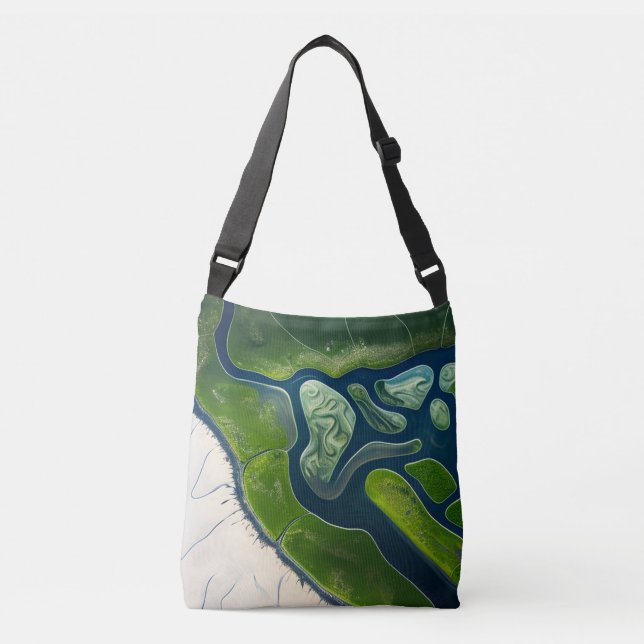 Marshland Elegance Tragetaschen Mit Langen Trägern (Vorderseite)