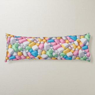 Marshmallow abstrakt seitenschläferkissen