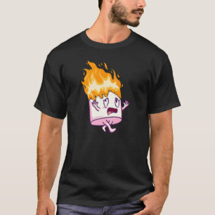 Marshmallow am Feuer S'mores Camping Campfire Mehr T-Shirt