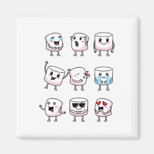 Marshmallow Designs Camper Camping Männer Frauen Magnet