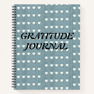 Marshmallow Hearts DankJournal Notizbuch