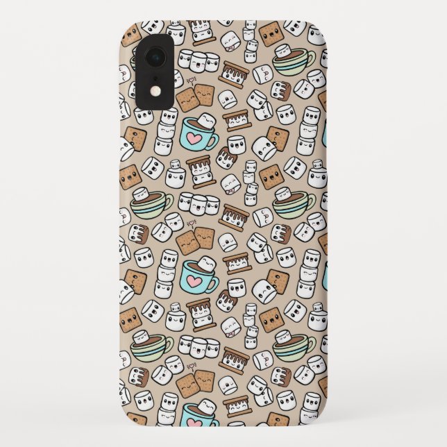 Marshmallow-Leckereien Case-Mate iPhone Hülle (Rückseite)