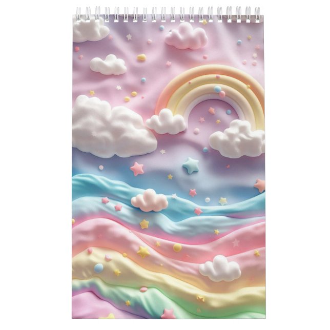 Marshmallow-Regenbogenkalender Kalender (Titelbild)