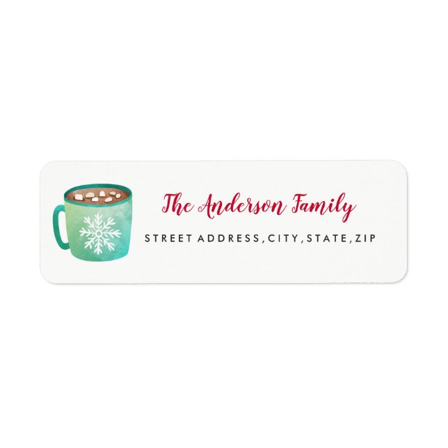 Marshmallow Tasse Weihnachtsrückgabe (Vorne)