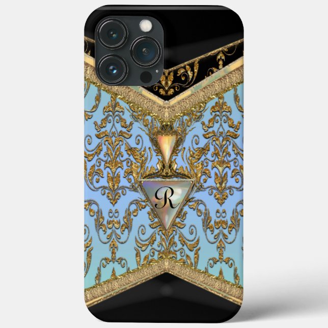 Marshwell Harlan Viktorianisch Monogram Case-Mate iPhone Hülle (Rückseite)