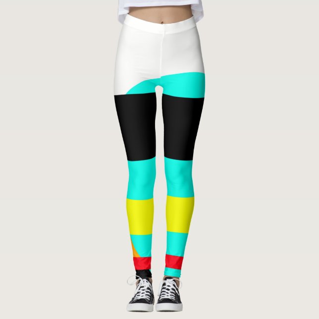 Marsianischer Sonnenuntergang Leggings (Vorderseite)
