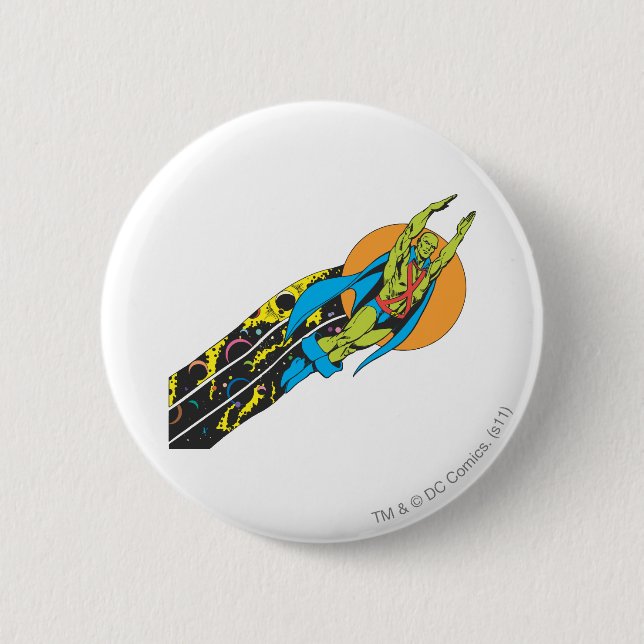 Marsmanhunter fliegt button (Vorderseite)