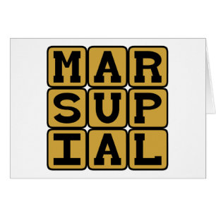 Marsupial, mammifère à poche marsupiale