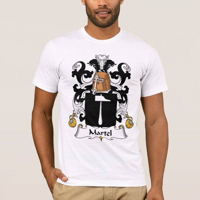 Martel Familienwappen T-Shirt (Vorderseite)