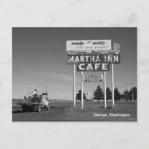 Martha Inn- George, Washington Postkarte