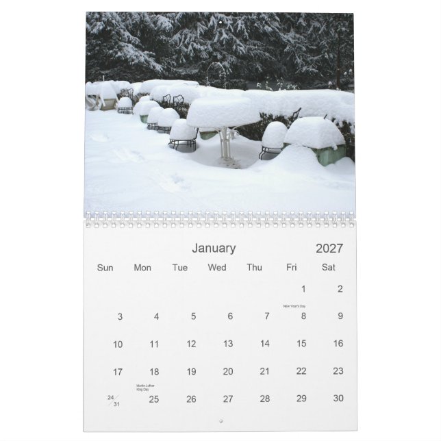 Martha Lewis, klein: Weit und nahe 2011 Kalender (Jan 2027)