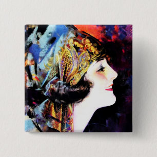 Martha Mansfield Button