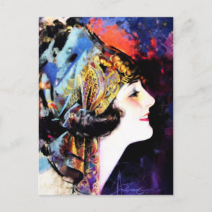 Martha Mansfield, eine Legende des Stummfilms Postkarte