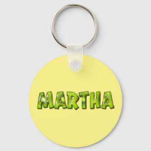Martha Name Kiwi Design Schlüsselanhänger
