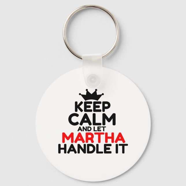 MARTHA SCHLÜSSELANHÄNGER (Vorderseite)