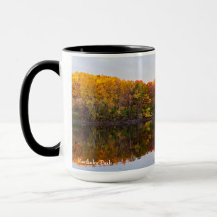 Marthaler Park Herbst- und Teichreflektionen Tasse