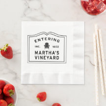Martha's Vineyard Adirondack Chair Napkins