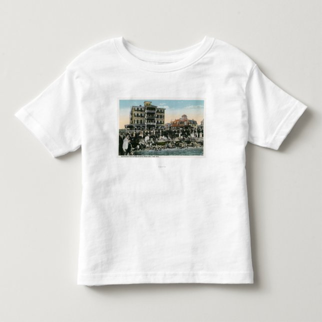 Martha's Vineyard, Ansicht der Seeansicht-Allee Kleinkind T-shirt (Vorderseite)