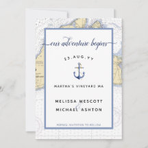 Martha's Vineyard Authentische Hochzeit