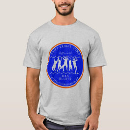 Martha's Vineyard Bridge Jump T-Shirt Orange/Blue