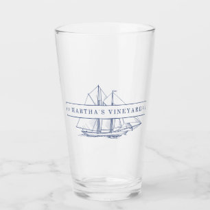 Martha's Vineyard Glass Cup Glas
