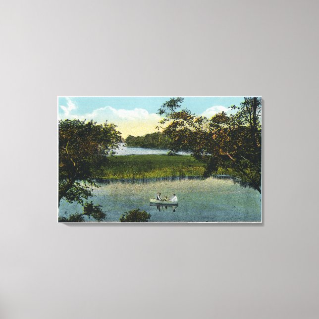 Martha's Vineyard, Lake Tashmoo Szene Leinwanddruck (Vorderseite)
