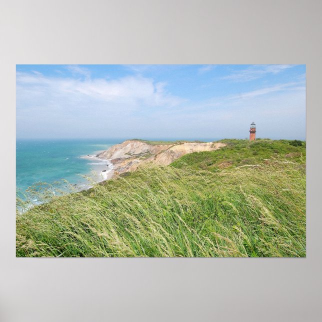 Martha's Vineyard Lighthouse II Poster (Vorne)