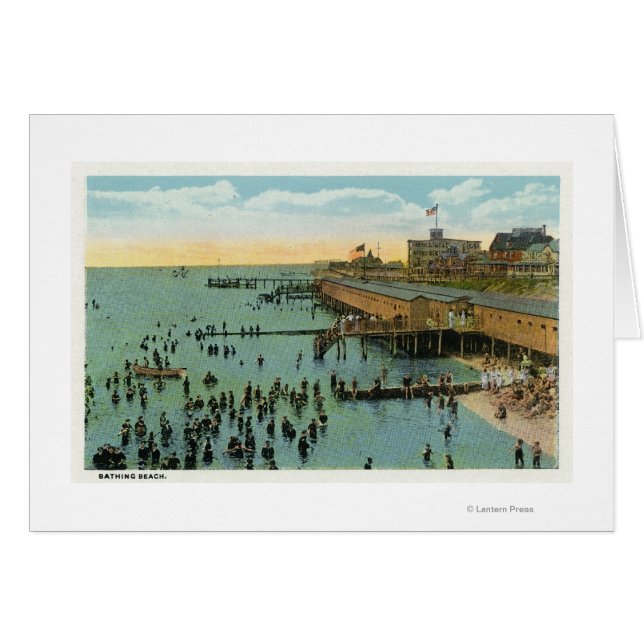 Martha's Vineyard, Luftsicht auf den Strand (Vorderseite (Horizontal))