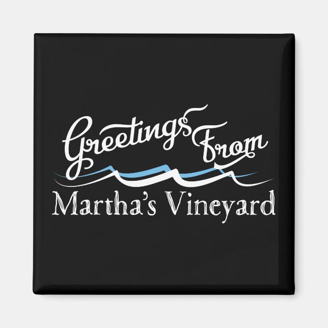 Marthas Vineyard Magnet (Vorne)