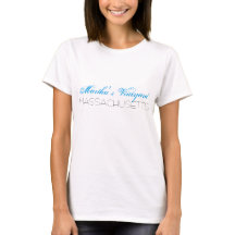 Marthas Vineyard MASSACHUSETTS Blau und Schwarz