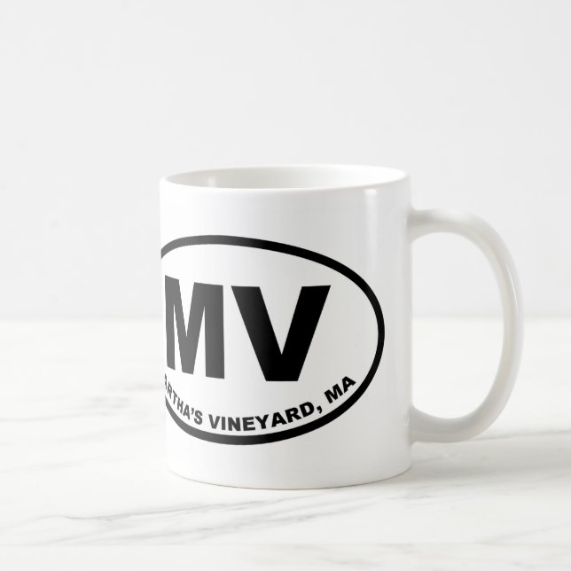 Martha's Vineyard MV Kaffeetasse (Rechts)