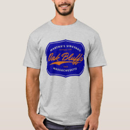 Martha's Vineyard - Oak Bluffs T-Shirt in Blau/Ora