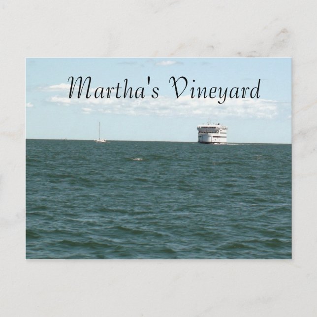 Martha's Vineyard Postcard Postkarte (Vorderseite)