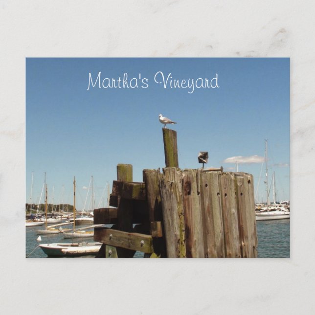 Martha's Vineyard Postkarte (Vorderseite)