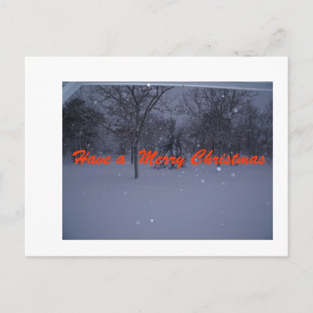 Martha's Vineyard-Sammlung - Weihnachtskarte Feiertagspostkarte (Vorderseite)