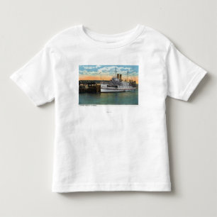 Martha's Vineyard, Sankaty Dampfer am Kai Kleinkind T-shirt