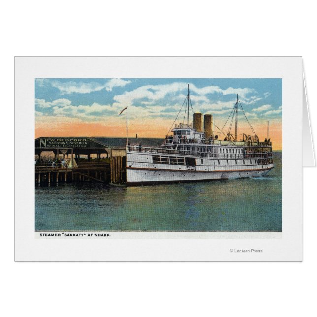 Martha's Vineyard, Sankaty Steamer in Wharf (Vorderseite (Horizontal))