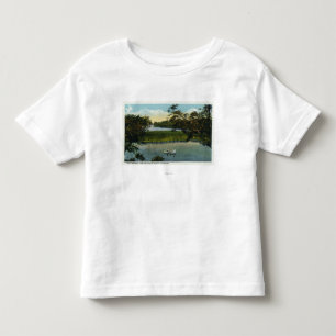 Martha's Vineyard, See Tashmoo Szene Kleinkind T-shirt