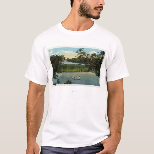 Martha's Vineyard, See Tashmoo Szene T-Shirt (Vorderseite)