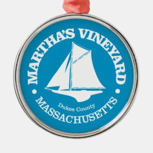 Martha's Vineyard (sloop) Ornament Aus Metall