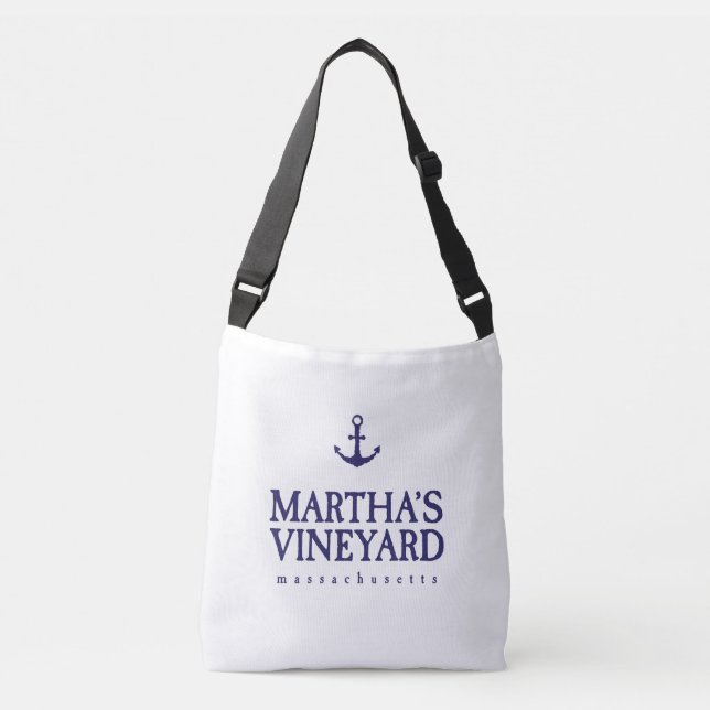 Martha's Vineyard Tote Bag Tragetaschen Mit Langen Trägern (Vorderseite)