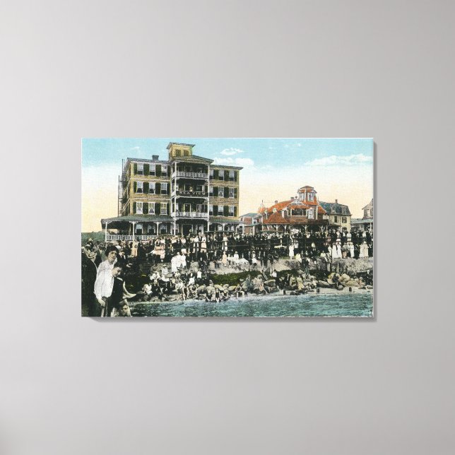 Martha's Vineyard, View of Sea View Avenue Leinwanddruck (Vorderseite)